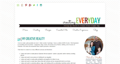 Desktop Screenshot of creating-everyday.com
